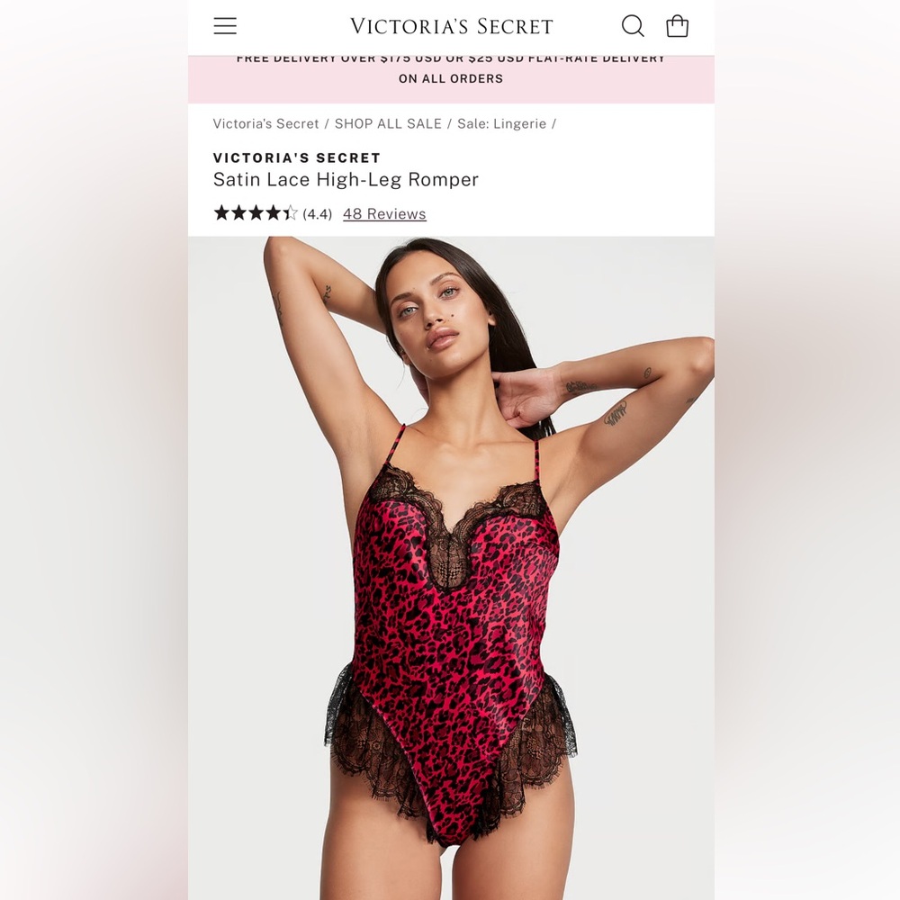 Red leopard lingerie ❤️